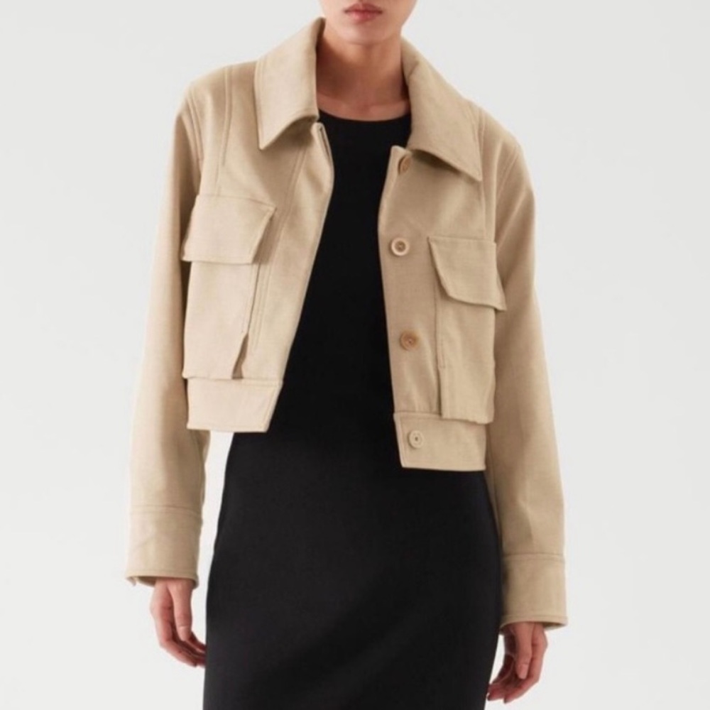 COS Cropped Utility Jacket